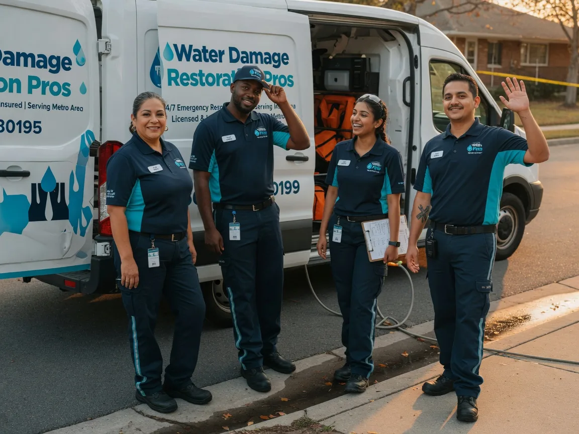 Water Damage Restoration company in Mcloud, OK