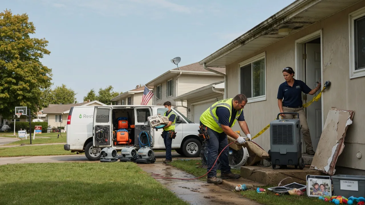 Water Damage Restoration in Mcloud, OK near me